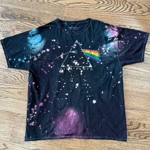 Pink Floyd Vintage Style T-Shirt Dark Side of the Moon 2018 Prism Men Lg